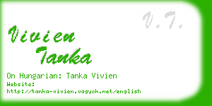 vivien tanka business card